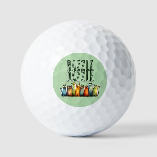 Razzle Dazzle Golfballen (Voorkant)