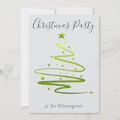 Razzle Dazzle kerstfeest uitnodiging (Voorkant)