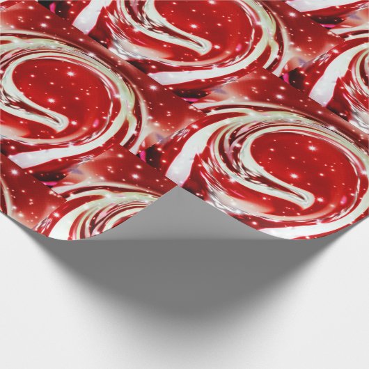 Razzle Dazzle Kerstmis Cadeaupapier (Hoek)