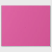 Razzle Dazzle Magenta Rose Pop Of Color Cadeaupapier (Vlak)