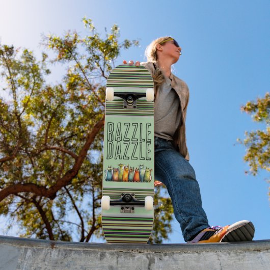 Razzle Dazzle Skateboard (Buiten 1)