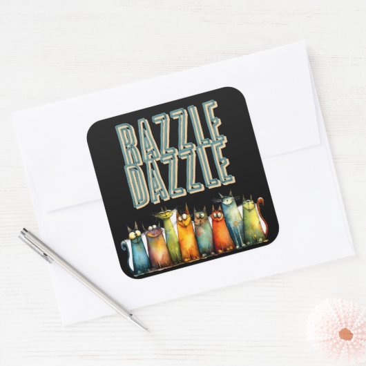 Razzle Dazzle Sticker (Envelop)