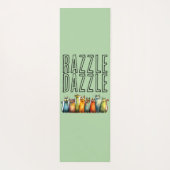 Razzle Dazzle Yoga Mat (Achterkant)