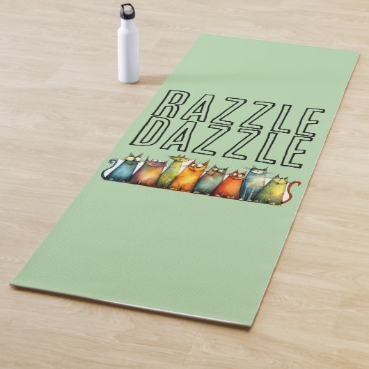 Razzle Dazzle Yoga Mat (In situ)