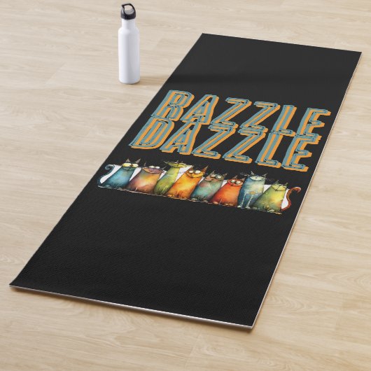 Razzle Dazzle yogamat (In situ)