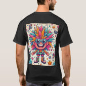 Razzle ziet er extravagant uit t-shirt (Achterkant)