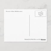 Razzmatazz Sunflower Briefkaart (Achterkant)