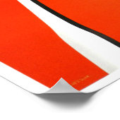 RAZZZIA PASTA Al Dente Poster Art Deco Style (Hoek)