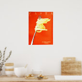 RAZZZIA PASTA Al Dente Poster Art Deco Style (Keuken)