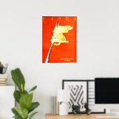 RAZZZIA PASTA Al Dente Poster Art Deco Style (Thuiskantoor)