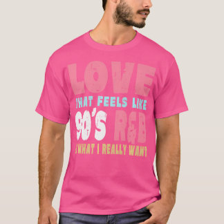 RB Artiest Meisjes Vintage 90 S R en B Graphic T-shirt