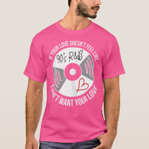 RB Artiest Meisjes Vintage 90 S R en B Graphic T-shirt