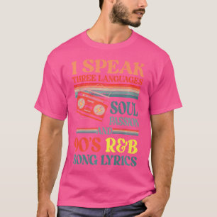RB Artiest Meisjes Vintage 90 S R en B Graphic T-shirt