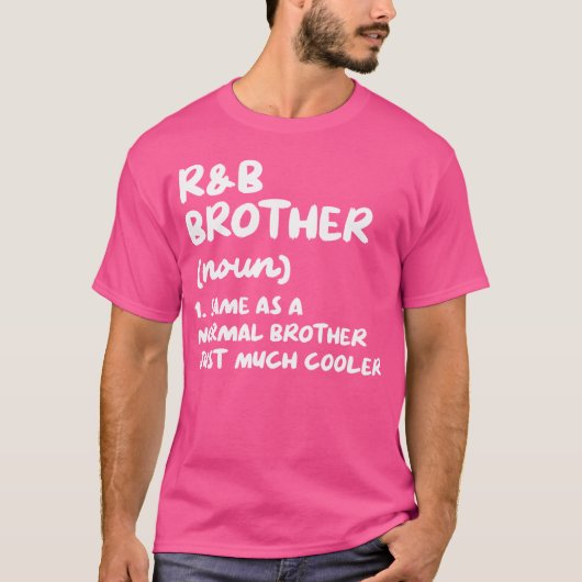 RB Brother definitie grappig T-shirt (Voorkant)