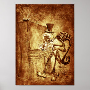 RB de pianospeler Poster