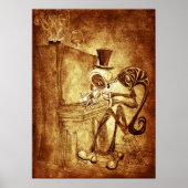 RB de pianospeler Poster (Voorkant)