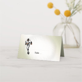 RB Football Player/Sportontwerp Plaatskaartje