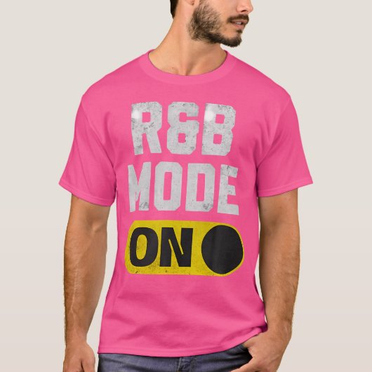 RB Mode op Muziek Concert Festival Souvenir T-shirt (Voorkant)