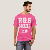 RB-modus op Funny Soul Singer Gift Karaoke Music L T-shirt (Voorkant volledig)