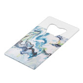 RB-SCHEIDINGSKENMERKEN1 CREDITKAART FLESSENOPENER (Voorkant Gekanteld)