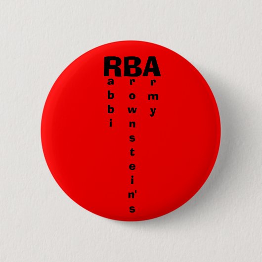 RBA, abbi, rownstein, rmy Ronde Button 5,7 Cm (Voorkant)