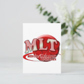 RBC MLT LABORATOORY SWOOSH LOGO - MED LAB TECH BRIEFKAART (Staand voorkant)