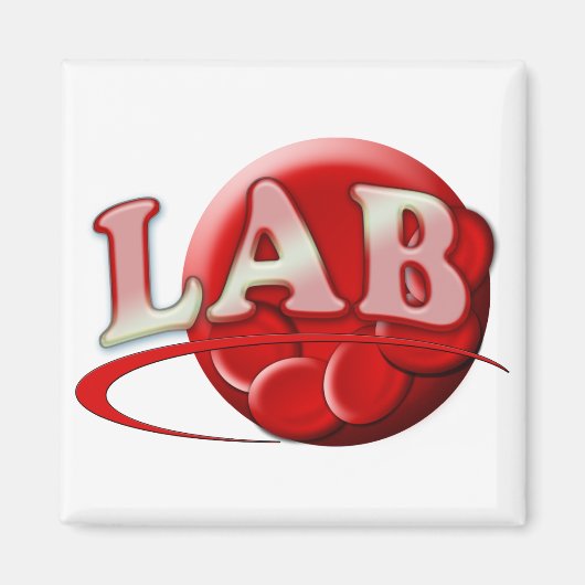 RBC MLT LABORATORIUMZWEEFSH LOGO - MEDISCH KLINISC MAGNEET (Voorkant)