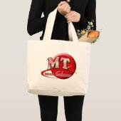 RBC MT LABORATORIUMSWOOSH LOGO - MEDISCHE TECH GROTE TOTE BAG (Voorkant (product))