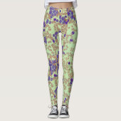 RBC's WBC's slide lab microscoop hematologie Leggings (Voorkant)