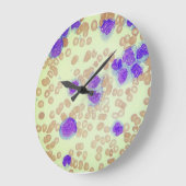 RBC's WBC's Slide Microscoop Hematologie Lab Grote Klok (Hoek)