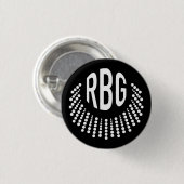 RBG Afgiftig Ketting | BUTTON | Zwart (Voorkant /achterkant)
