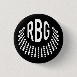 RBG Afgiftig Ketting | BUTTON | Zwart