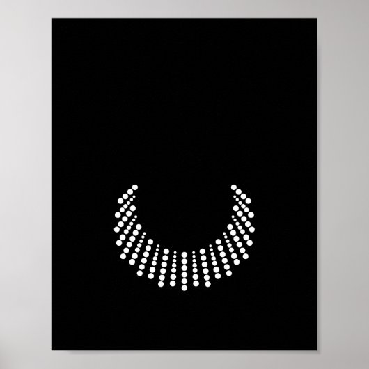 RBG Afgiftig Ketting | POSTER | Diverse grootten (Voorkant)