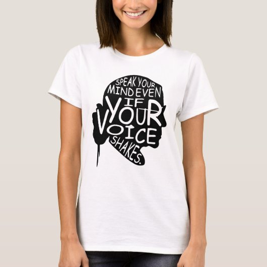 RBG, beruchte RBG, Ruth Bader Ginsburg T-shirt (Voorkant)