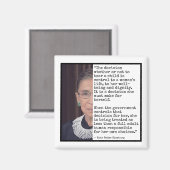 RBG-beslissing om kinderen te beren, citaat Magneet (Voorkant / Achterkant)