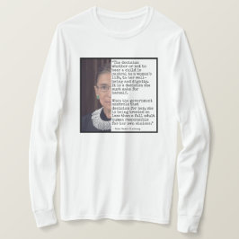 RBG-beslissing om kinderen te beren, citaat T-shirt