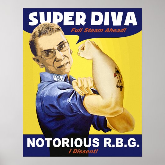 RBG de Riveting Poster (Voorkant)