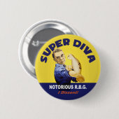 RBG de Riveting Ronde Button 5,7 Cm (Voorkant /achterkant)