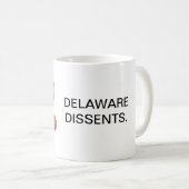 RBG - Delaware Dissents Koffiemok (Voorkant rechts)