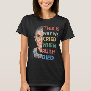 RBG Dit is waarom we Pro Choice Feminist ProCh heb T-shirt
