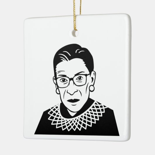 RBG-Feestdagen Keramisch Ornament (Links)