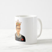 RBG I dissident Ruth Bader Ginsburg Koffiemok (Voorkant rechts)