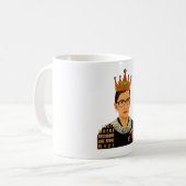 RBG I dissident Ruth Bader Ginsburg Koffiemok (Voorkant links)