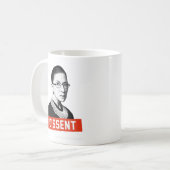 RBG: Ik ben het oneens Koffiemok (Voorkant links)