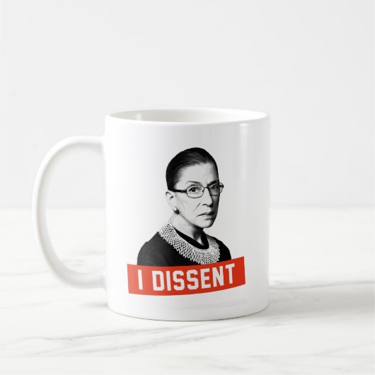 RBG: Ik ben het oneens Koffiemok (Links)