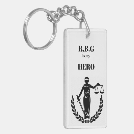 RBG is mijn Hero Sleutelhanger (Voorkant Links)