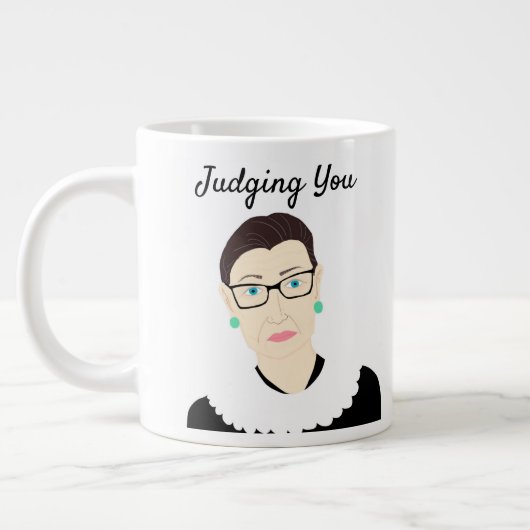 RBG "Judging You"-Mok Grote Koffiekop (Links)
