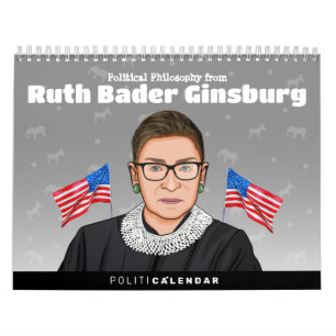 RBG-kalender voor politieke humor Kalender