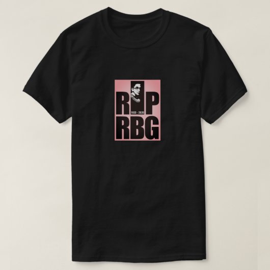 RBG Memorial T-shirt (Design voorkant)