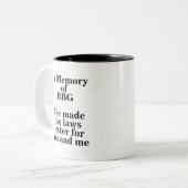 RBG mok Feminist New York Tough (Voorkant links)